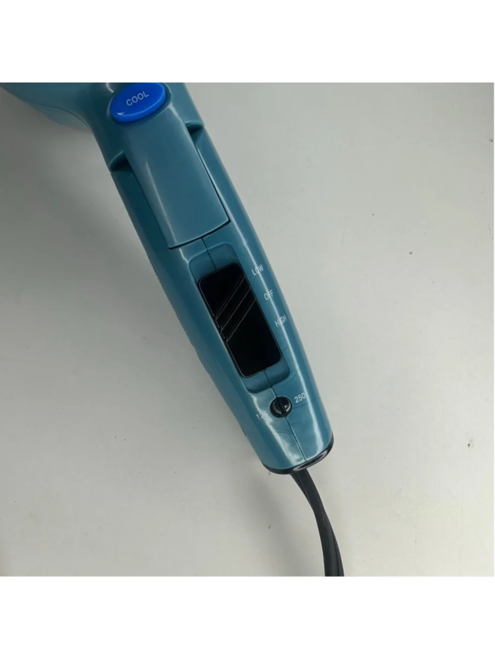 Conair Cord-Keeper 1875W Folding Travel Hair Dryer – Teal Blue (Model 289VH)